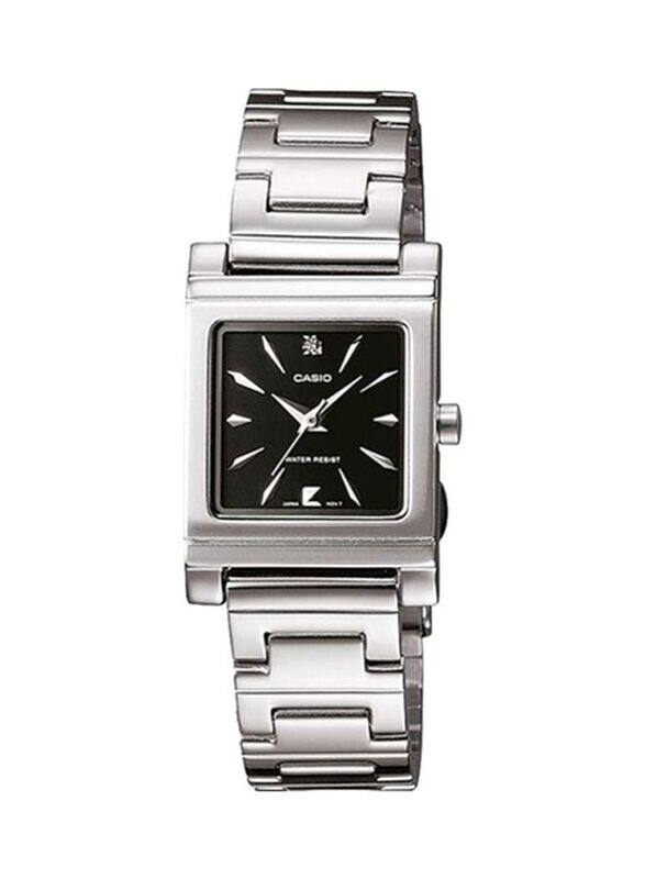 Casio Fashion Analog Watch for Women with Stainless Steel Band, Water Resistant, LTP-1237D-1A2DF, Silver-Black
Casio Fashion Analog Watch for Women with Stainless Steel Band, Water Resistant, LTP-1237D-1A2DF, Silver-Black