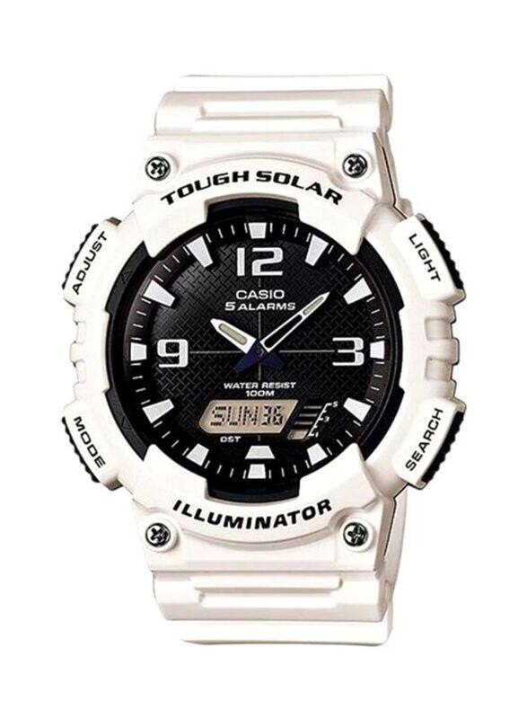 Casio Analog + Digital Watch for Men with Plastic Band, Water Resistant, AQ-S810WC-7A, White/Black
Casio Analog + Digital Watch for Men with Plastic Band, Water Resistant, AQ-S810WC-7A, White/Black