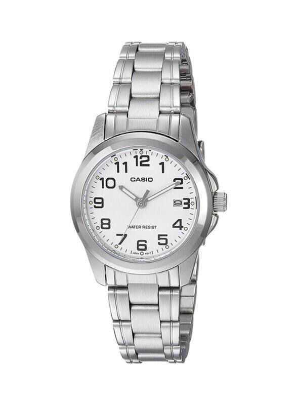 Casio Enticer Analog Wrist Watch for Women with Stainless Steel Band, Water Resistant, LTP-1215A-7B2DF, Silver-White
Casio Enticer Analog Wrist Watch for Women with Stainless Steel Band, Water Resistant, LTP-1215A-7B2DF, Silver-White