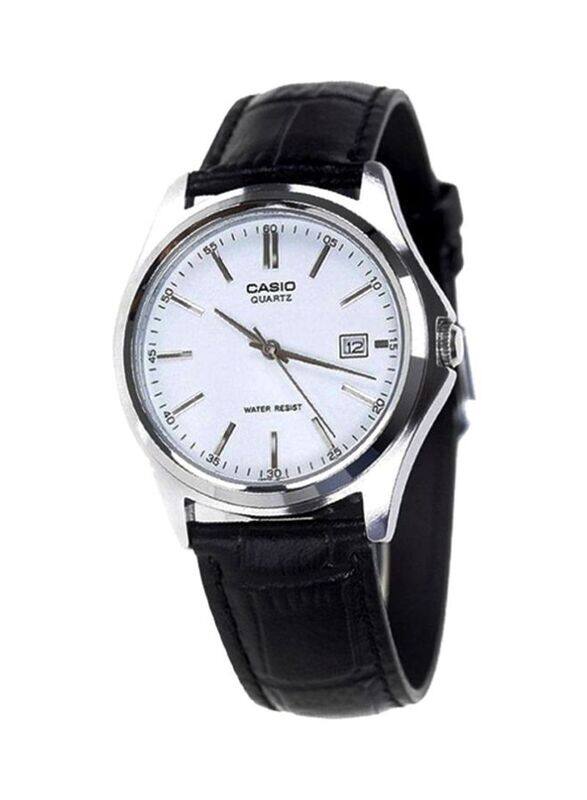 Casio Analog Wrist Watch for Women with Leather Band, Water Resistant, LTP1183E-7A, Black-White
Casio Analog Wrist Watch for Women with Leather Band, Water Resistant, LTP1183E-7A, Black-White