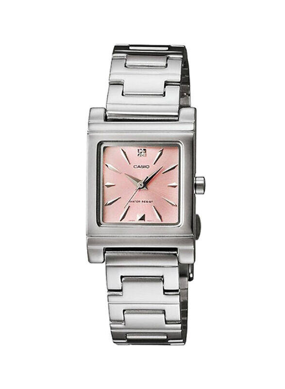 Casio Analog Watch for Women with Stainless Steel Band, Water Resistant, LTP 1237D 4A2DF, Silver-Pink
Casio Analog Watch for Women with Stainless Steel Band, Water Resistant, LTP 1237D 4A2DF, Silver-Pink