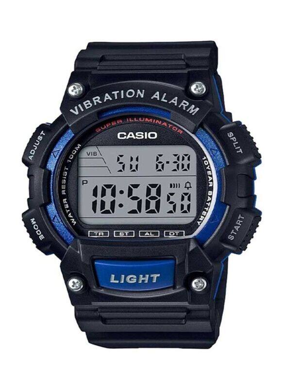 Casio Digital Watch for Men with Resin Band, Water Resistant, W-736H-2A, Black/Grey
Casio Digital Watch for Men with Resin Band, Water Resistant, W-736H-2A, Black/Grey