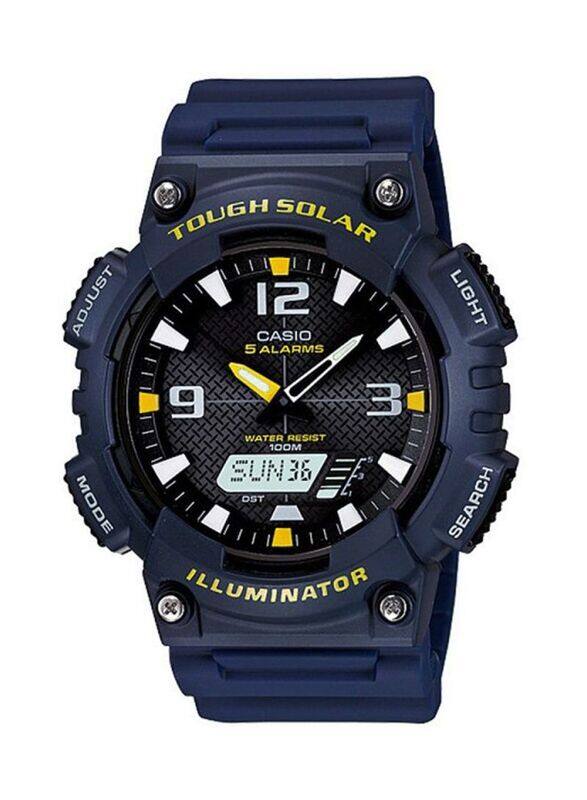 Casio Youth Series Analog + Digital Watch for Men with Plastic Band, AQ-S810W-2AVDF, Blue/Black
Casio Youth Series Analog + Digital Watch for Men with Plastic Band, AQ-S810W-2AVDF, Blue/Black