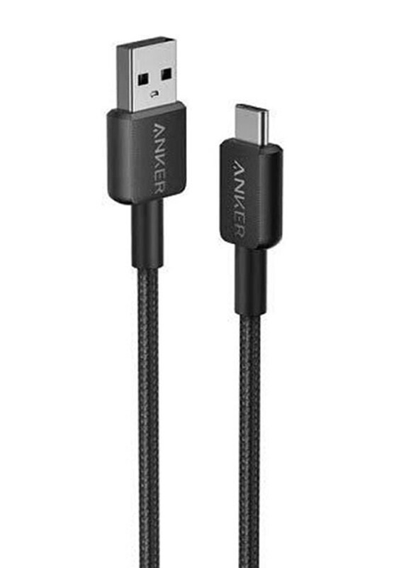 Anker 0.9-Meter Type-C Cable, USB Type A to USB Type-C for Smartphones/Tablets, A81H5H11, Black
Anker 0.9-Meter Type-C Cable, USB Type A to USB Type-C for Smartphones/Tablets, A81H5H11, Black