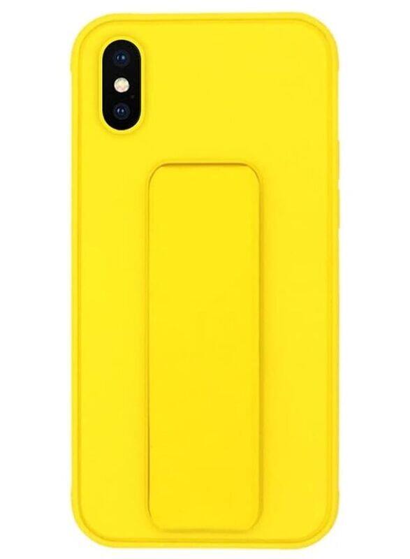 Zolo Apple iPhone XS Multi-Function Shockproof Protective Finger Grip Holder and Standing Mobile Phone Back Case Cover with Car Magnetic, Yellow
Zolo Apple iPhone XS Multi-Function Shockproof Protective Finger Grip Holder and Standing Mobile Phone Back Case Cover with Car Magnetic, Yellow