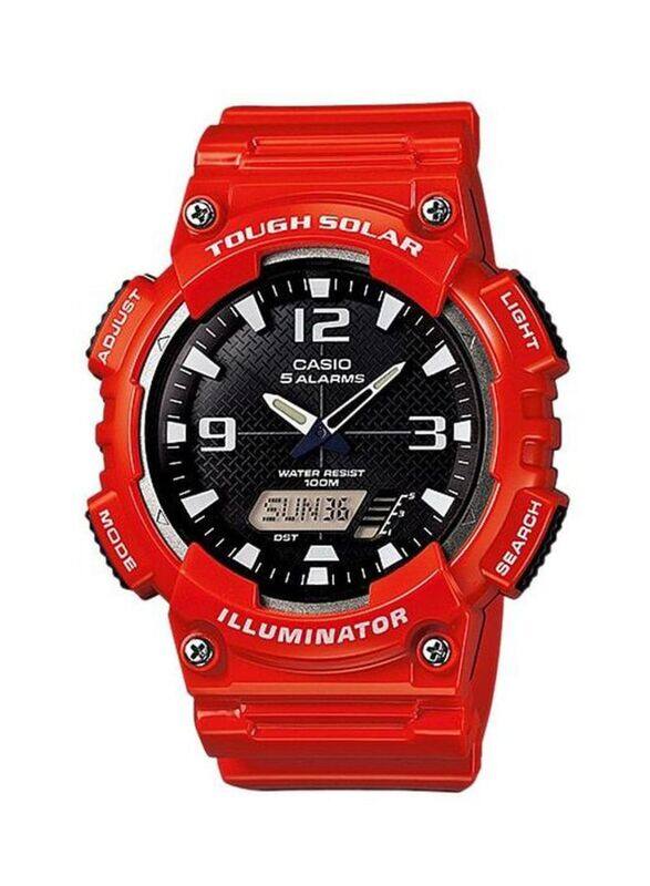 Casio Youth Analog + Digital Watch for Men with Resin Band, Water Resistant, AQ-S810WC-4AVDF, Red/Black
Casio Youth Analog + Digital Watch for Men with Resin Band, Water Resistant, AQ-S810WC-4AVDF, Red/Black