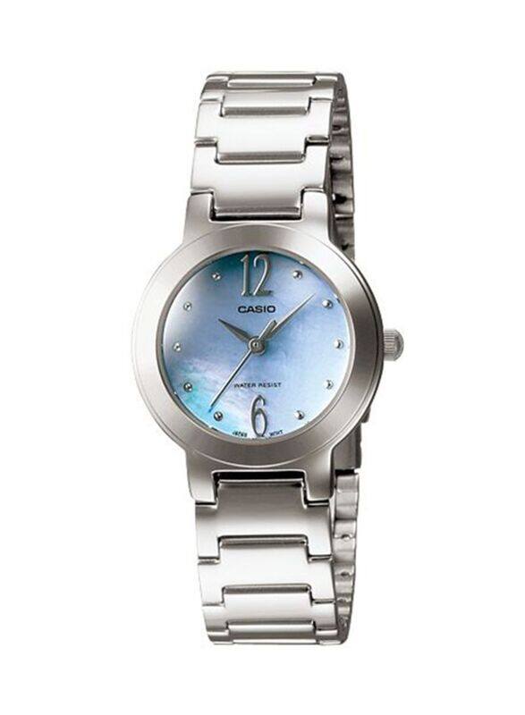 Casio General Analog Watch for Women with Stainless Steel Band, Water Resistant, LTP-1191A-2ADF, Silver-Blue
Casio General Analog Watch for Women with Stainless Steel Band, Water Resistant, LTP-1191A-2ADF, Silver-Blue