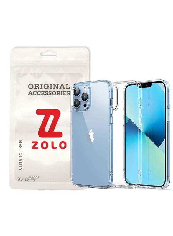 Zolo Apple iPhone 13 Pro Max TPU Silicone Protective Slim Anti-Scratch Mobile Phone Back Case Cover, Clear
Zolo Apple iPhone 13 Pro Max TPU Silicone Protective Slim Anti-Scratch Mobile Phone Back Case Cover, Clear