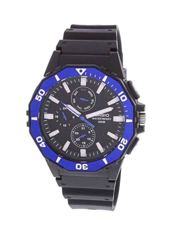 Casio Youth Analog Watch for Men with Resin Band, Water Resistant, MRW-400H-2AV, Black/Blue
Casio Youth Analog Watch for Men with Resin Band, Water Resistant, MRW-400H-2AV, Black/Blue