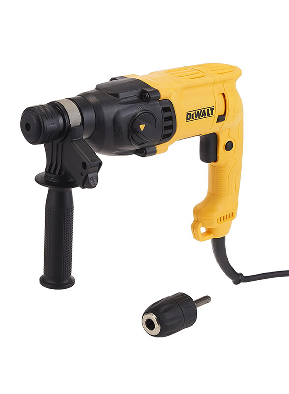 DeWalt 10W Corded 3 Mode SDS Plus Hammer Drill 240V with Extra Std 13mm Chuck, D25033C, Yellow/Black
DeWalt 10W Corded 3 Mode SDS Plus Hammer Drill 240V with Extra Std 13mm Chuck, D25033C, Yellow/Black
