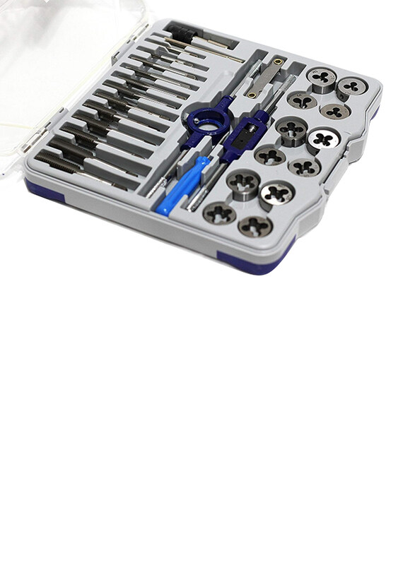 Tivoly DIN 352 Gun Taps with 12 HSS Die, 4 M3 to M12 Accessories, 29 Piece, Multicolour
Tivoly DIN 352 Gun Taps with 12 HSS Die, 4 M3 to M12 Accessories, 29 Piece, Multicolour