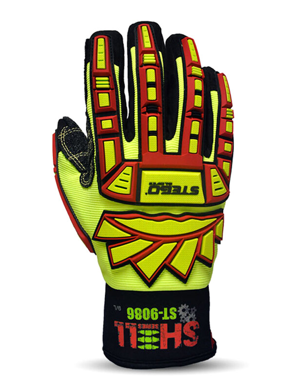Stego 24-Piece Shell Series Cut Level 5 Protection Multipurpose Safety Gloves, St-9086, Multicolour,X-Large
Stego 24-Piece Shell Series Cut Level 5 Protection Multipurpose Safety Gloves, St-9086, Multicolour,X-Large