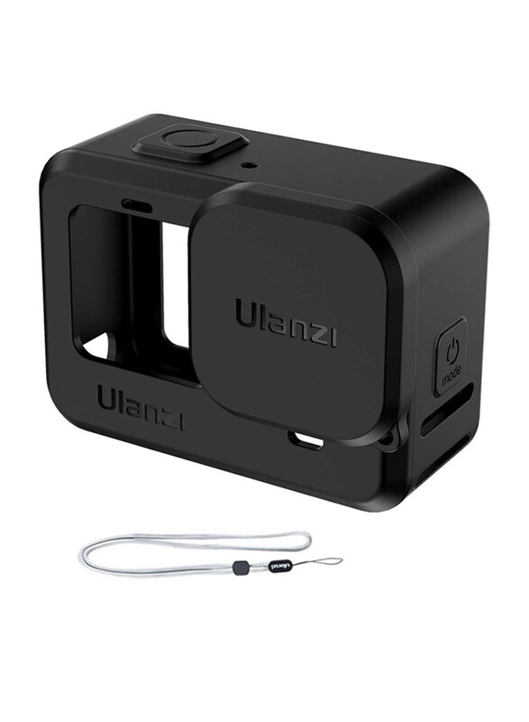 Ulanzi G9-1 Silicone Protective Case with Lens Cover for GoPro Hero 10/Hero 9, 2307, Black
Ulanzi G9-1 Silicone Protective Case with Lens Cover for GoPro Hero 10/Hero 9, 2307, Black