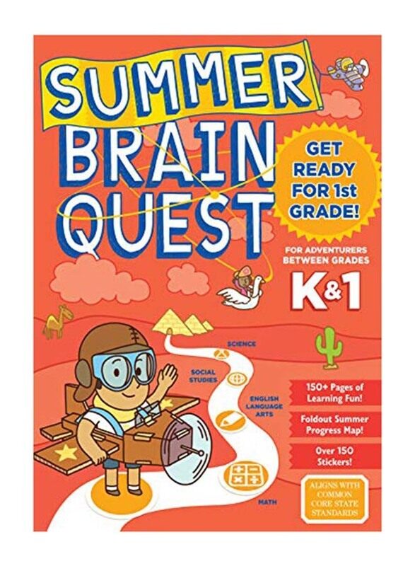 Summer Brain Quest: Between Grades K & 1, Paperback Book, By: Workman Publishing, MS Megan Butler, Claire Piddock, Kimberly Oliver Burnim
Summer Brain Quest: Between Grades K & 1, Paperback Book, By: Workman Publishing, MS Megan Butler, Claire Piddock, Kimberly Oliver Burnim