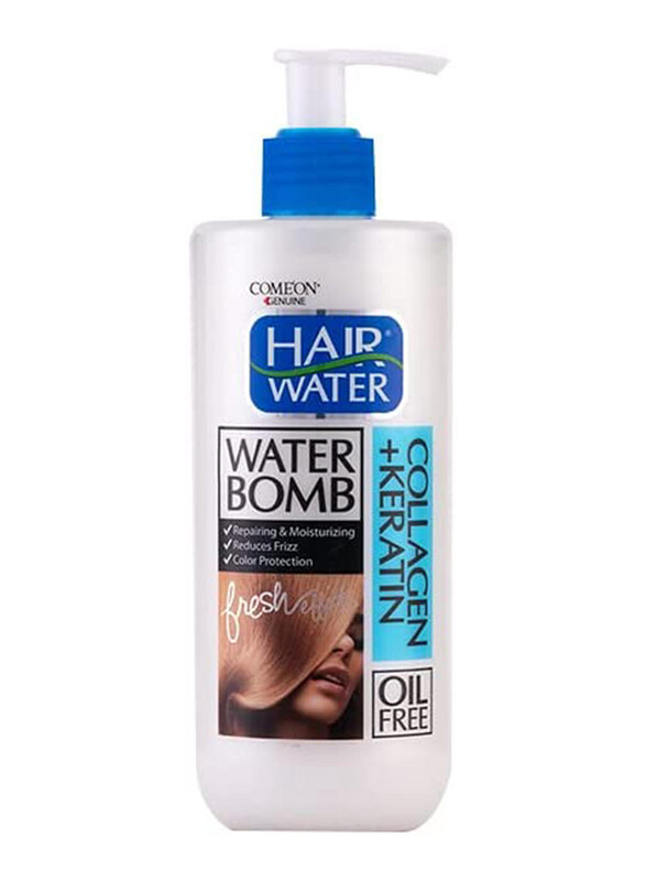 Come'on Water Bomb Collagen + Keratin Oil Free Hair Conditioner for All Hair Types, 400ml
Come'on Water Bomb Collagen + Keratin Oil Free Hair Conditioner for All Hair Types, 400ml