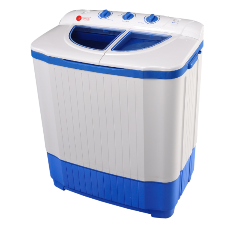 AFRA Twin Tub Washing Machine, 6kg Capacity, White and Blue, Double Layer Body, AF-6000WMBL, 2 Years Warranty
AFRA Twin Tub Washing Machine, 6kg Capacity, White and Blue, Double Layer Body, AF-6000WMBL, 2 Years Warranty