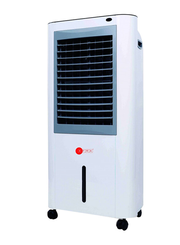 AFRA 5 in 1 Air Cooler, 80W, 12L Capacity, Wide Area Cooling & Circulation, Swing Setting, Speed Settings, 2 years warranty
AFRA 5 in 1 Air Cooler, 80W, 12L Capacity, Wide Area Cooling & Circulation, Swing Setting, Speed Settings, 2 years warranty