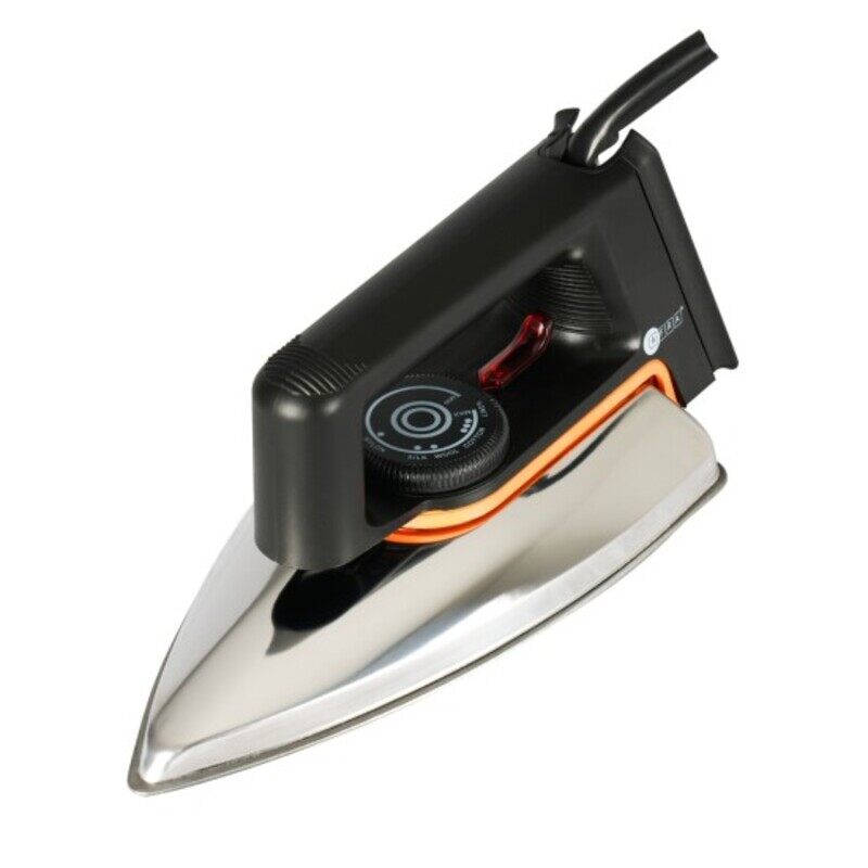 AFRA Dry Iron, 1000W, Non-Stick Soleplate, Dial Thermostat Control, 180-Degree Swivel Cord, Pilot Light, 1.2M Long Cord, AF-1000DIBK, 2-Year Warranty
AFRA Dry Iron, 1000W, Non-Stick Soleplate, Dial Thermostat Control, 180-Degree Swivel Cord, Pilot Light, 1.2M Long Cord, AF-1000DIBK, 2-Year Warranty