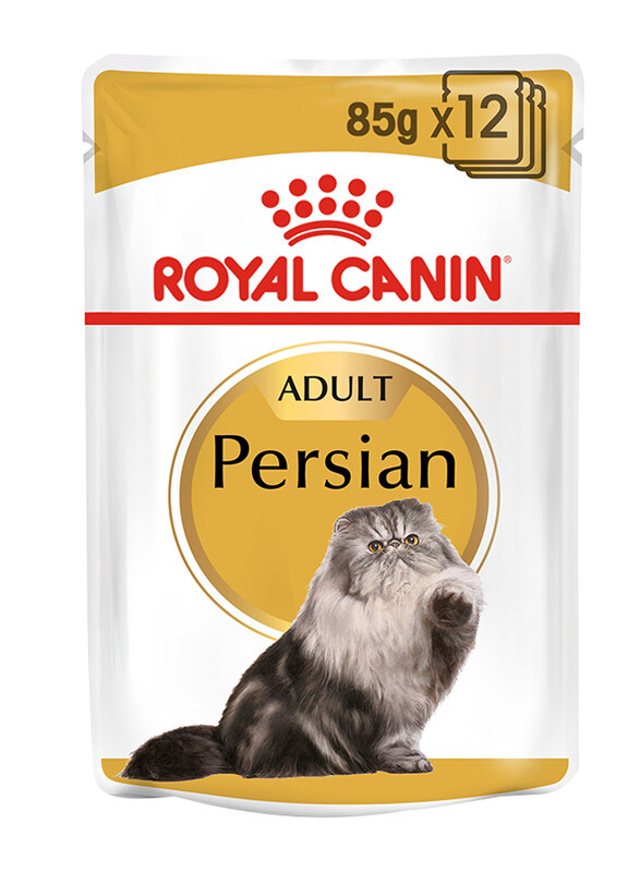 Royal Canin Feline Breed Nutrition Adult Persian Cat Wet Food, 12 Pouches x 85g
Royal Canin Feline Breed Nutrition Adult Persian Cat Wet Food, 12 Pouches x 85g