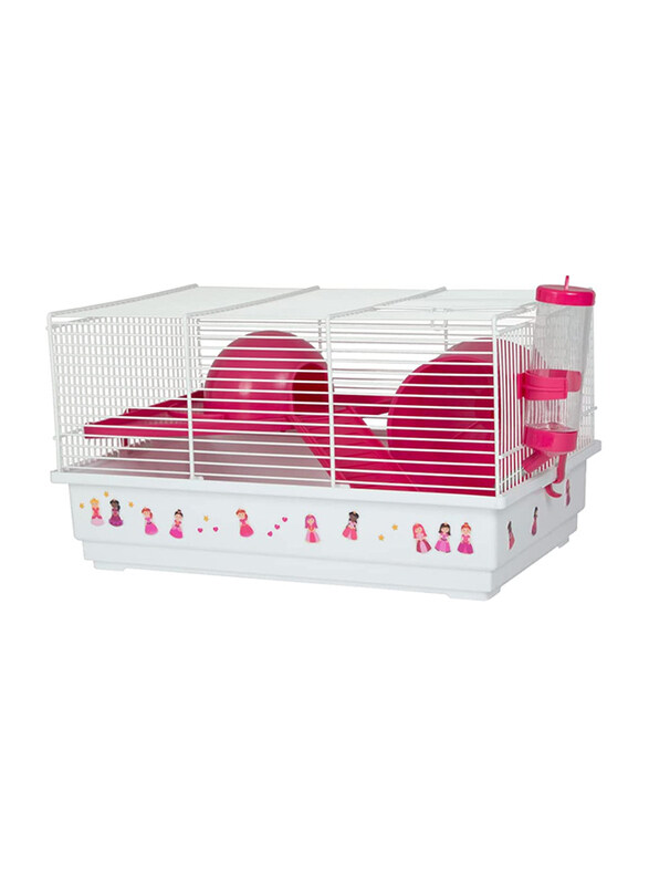 Voltrega Spain Hamster Cage Kit with Stickers Princess, 114g, Multicolour
Voltrega Spain Hamster Cage Kit with Stickers Princess, 114g, Multicolour