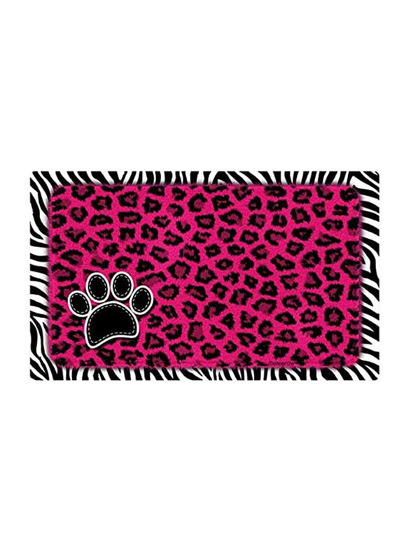 DryMate Leopard & Zebra Border Pet Dogs & Cats Bowl Placemat, 30 x 50cm, Pink/Black/White
DryMate Leopard & Zebra Border Pet Dogs & Cats Bowl Placemat, 30 x 50cm, Pink/Black/White