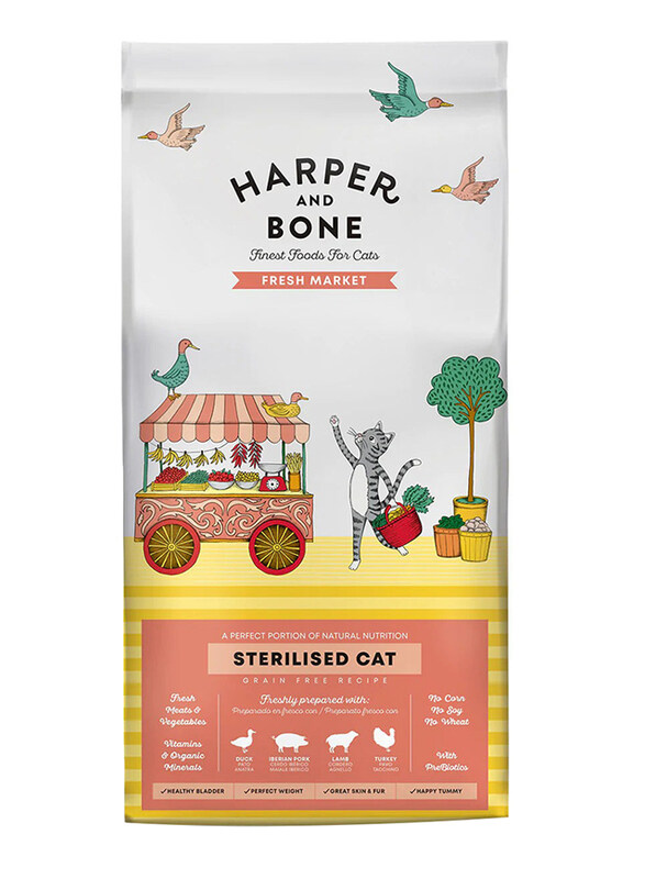 Harper & Bone Cat Sterilised Fresh Market, 1.5 Kg