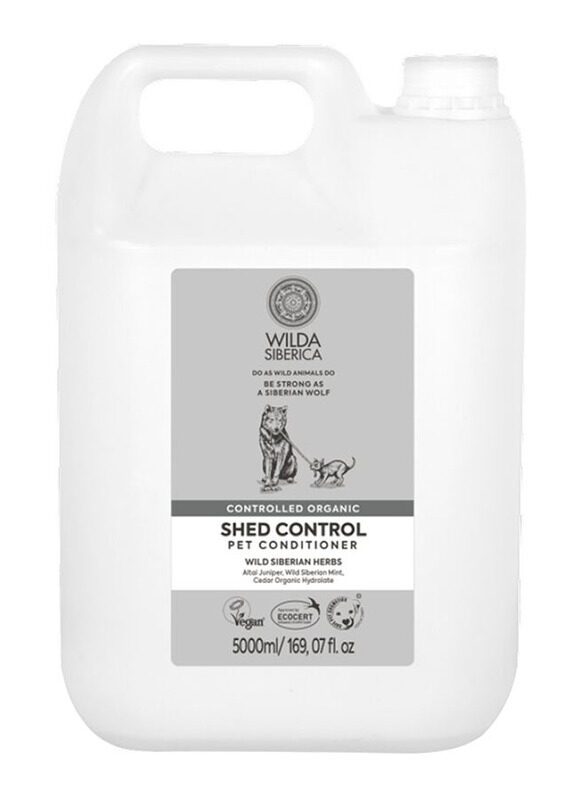 Wilda Siberica Controlled Organic Shed Control Dogs & Cats Conditioner, 5 Litres, White
Wilda Siberica Controlled Organic Shed Control Dogs & Cats Conditioner, 5 Litres, White