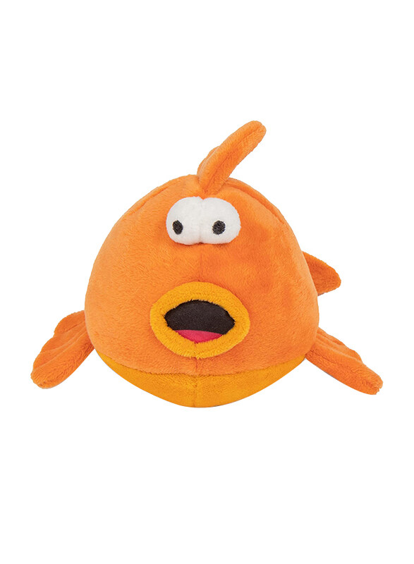 Go Dog Action Animated Squeaker Plush Gold Fish Dog Toy with Chew Guard Technology, Orange
Go Dog Action Animated Squeaker Plush Gold Fish Dog Toy with Chew Guard Technology, Orange