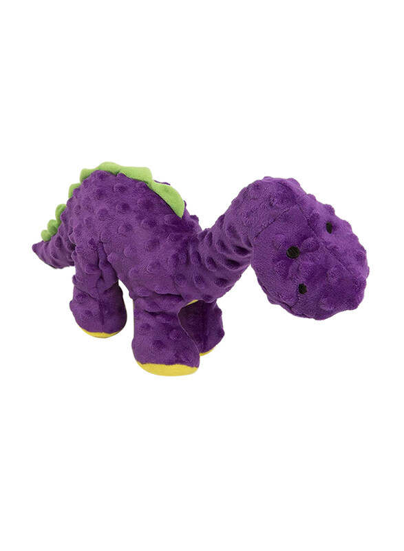 Go Dog Dinos Bruto Tough Plush Dog Toy with Chew Guard Technology, 770961, Small, Purple
Go Dog Dinos Bruto Tough Plush Dog Toy with Chew Guard Technology, 770961, Small, Purple