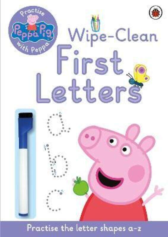Peppa Pig: Practise with Peppa: Wipe-Clean First Letters, Paperback Book, By: Peppa Pig
Peppa Pig: Practise with Peppa: Wipe-Clean First Letters, Paperback Book, By: Peppa Pig