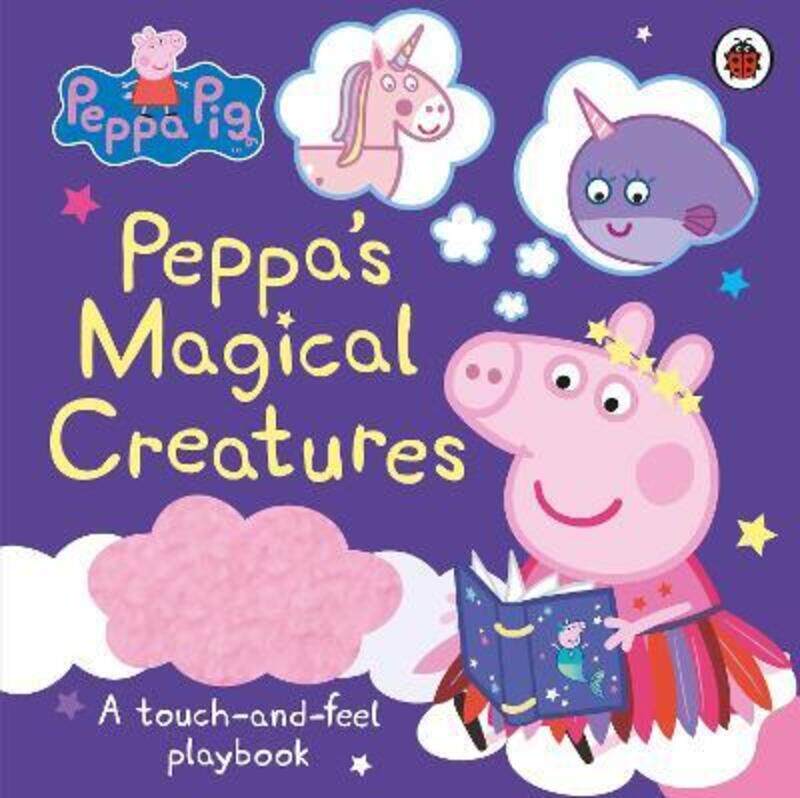 Peppa Pig: Peppa's Magical Creatures: a Touch-and-feel Playbook, Hardcover Book, By: Peppa Pig
Peppa Pig: Peppa's Magical Creatures: a Touch-and-feel Playbook, Hardcover Book, By: Peppa Pig