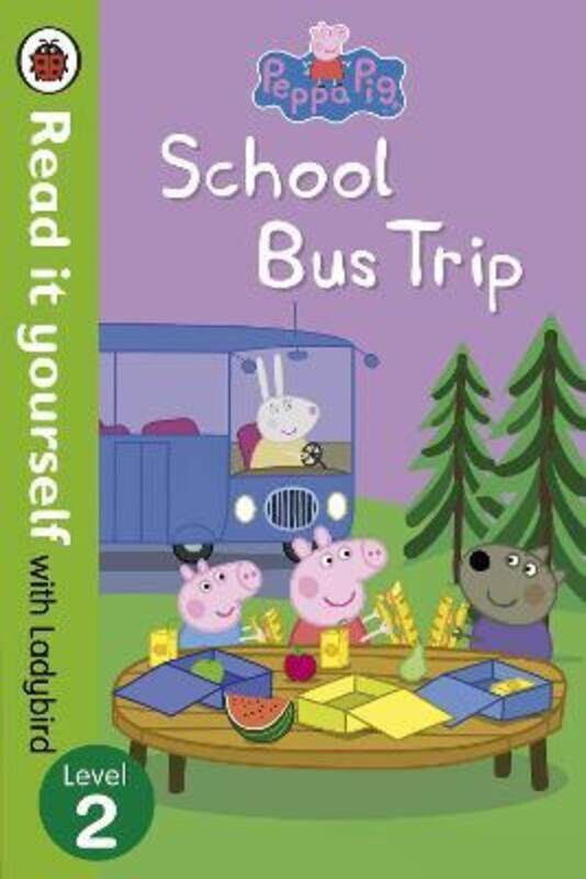 Peppa Pig: School Bus Trip - Read it yourself with Ladybird: Level 2, Paperback Book, By: Ladybird
Peppa Pig: School Bus Trip - Read it yourself with Ladybird: Level 2, Paperback Book, By: Ladybird
