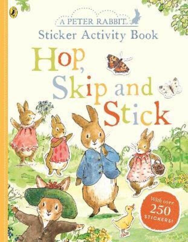 Peter Rabbit Hop, Skip, Stick Sticker Activity, Paperback Book, By: Beatrix Potter
Peter Rabbit Hop, Skip, Stick Sticker Activity, Paperback Book, By: Beatrix Potter