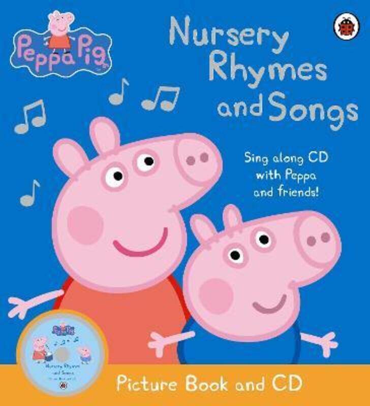 Peppa Pig: Nursery Rhymes and Songs: Picture Book and CD, Paperback Book, By: Peppa Pig
Peppa Pig: Nursery Rhymes and Songs: Picture Book and CD, Paperback Book, By: Peppa Pig