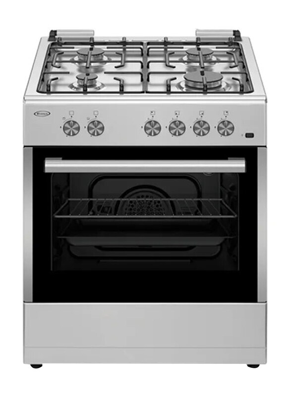 Venus 4-Burner Freestanding Gas Cooking Range, Auto Ignition, VC 5555 ESD, Silver
Venus 4-Burner Freestanding Gas Cooking Range, Auto Ignition, VC 5555 ESD, Silver