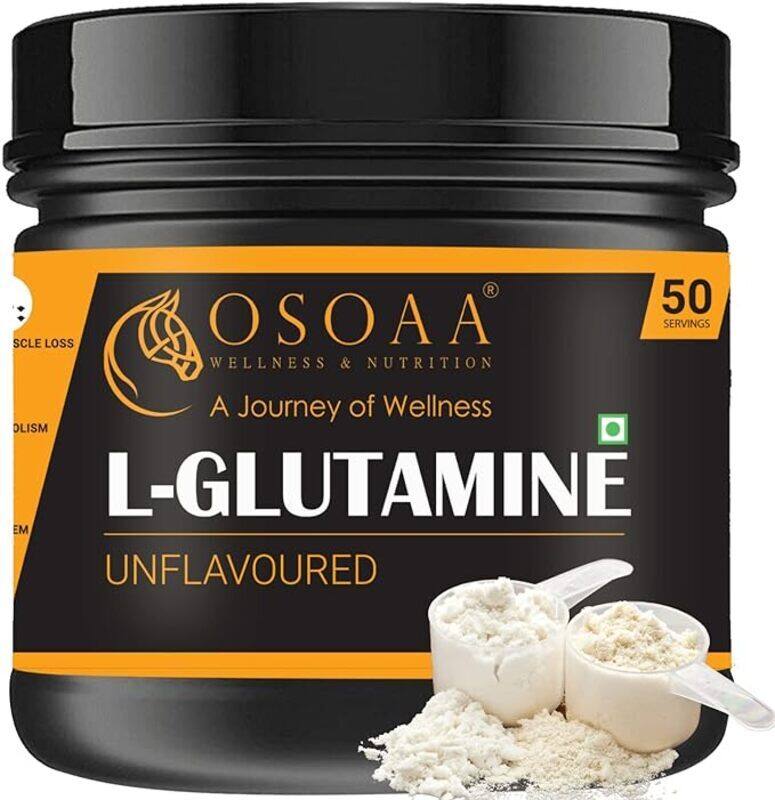 Generic OSOAA Pure L-Glutamine Muscle Growth & Recovery Supplement 250gm Unflavoured, Post Workout Recovery, Men & Women, 50 Serving
Generic OSOAA Pure L-Glutamine Muscle Growth & Recovery Supplement 250gm Unflavoured, Post Workout Recovery, Men & Women, 50 Serving