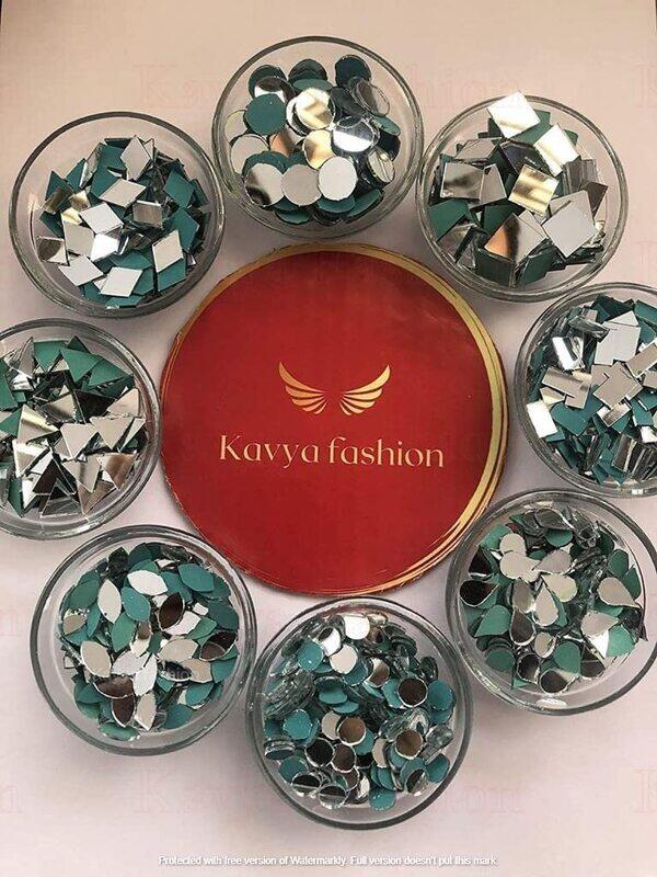 Kavya fashion 8 Shape Mirror kit for Jewellery Making,Other Craft Work Like Project & lippan Art, mud Work Decoration (Total-800 Pieces, 100 Piece of
Kavya fashion 8 Shape Mirror kit for Jewellery Making,Other Craft Work Like Project & lippan Art, mud Work Decoration (Total-800 Pieces, 100 Piece of