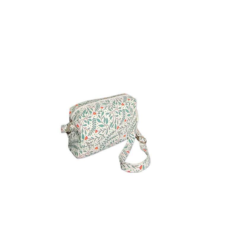 Earthsave Cotton Premium Sling Bag Canvas Sling Bag for Women with Adjustable strap, White and Green
Earthsave Cotton Premium Sling Bag Canvas Sling Bag for Women with Adjustable strap, White and Green