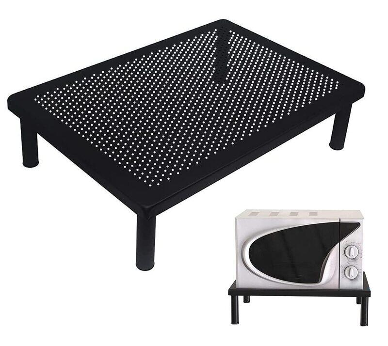 APPUCOCO Heavy Metal Universal Microwave Oven Fix Stand for Kitchen Platform Floor (Up to 30L) Black.
APPUCOCO Heavy Metal Universal Microwave Oven Fix Stand for Kitchen Platform Floor (Up to 30L) Black.