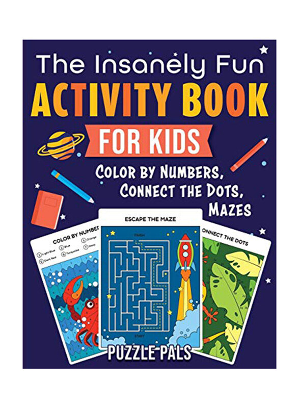 The Insanely Fun Activity Book for Kids: Paperback Book, By: Independently Published
The Insanely Fun Activity Book for Kids: Paperback Book, By: Independently Published