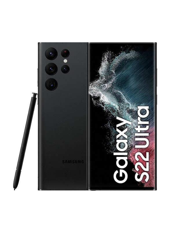 Samsung Galaxy S22 Ultra 256GB Phantom Black, 12GB RAM, 5G Smartphone, Middle East Version
Samsung Galaxy S22 Ultra 256GB Phantom Black, 12GB RAM, 5G Smartphone, Middle East Version