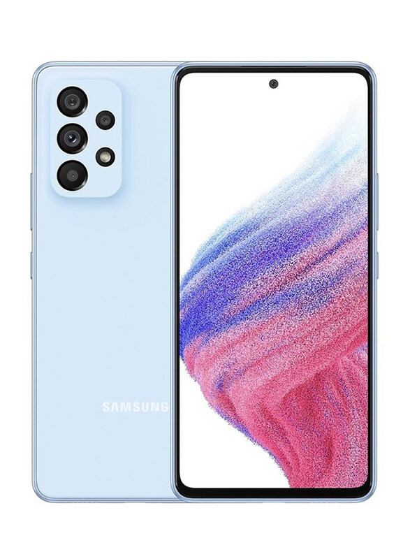 Samsung Galaxy A33 128GB Awesome Blue, 6GB RAM, 5G, Dual Sim Smartphone, Middle East Version
Samsung Galaxy A33 128GB Awesome Blue, 6GB RAM, 5G, Dual Sim Smartphone, Middle East Version