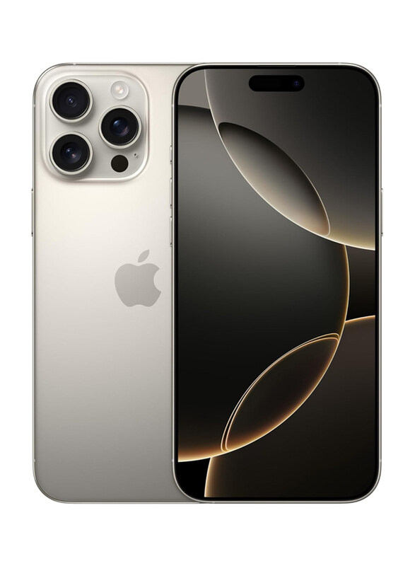 Apple iPhone 16 Pro Max 256GB Natural Titanium, With Facetime, 8GB RAM, 5G, Single Sim Smartphone
Apple iPhone 16 Pro Max 256GB Natural Titanium, With Facetime, 8GB RAM, 5G, Single Sim Smartphone