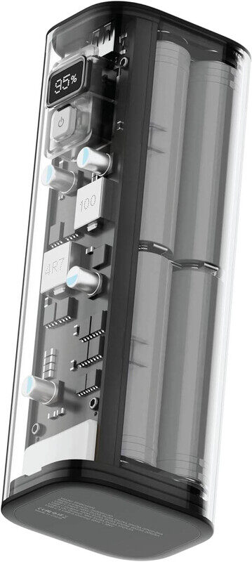 Powerology 24000mAh Power Delivery 100W Crystalline Series Power Bank, Dark Grey/Blue
Powerology 24000mAh Power Delivery 100W Crystalline Series Power Bank, Dark Grey/Blue