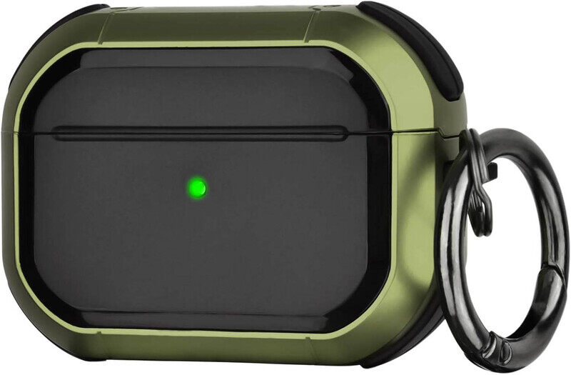 Generic Focus Full-Body Rugged Military Grade Protective Resilient Shock Absorption Design Durable Armor Case Cover with Keychain for Apple Airpod Pro 2, Army
Generic Focus Full-Body Rugged Military Grade Protective Resilient Shock Absorption Design Durable Armor Case Cover with Keychain for Apple Airpod Pro 2, Army