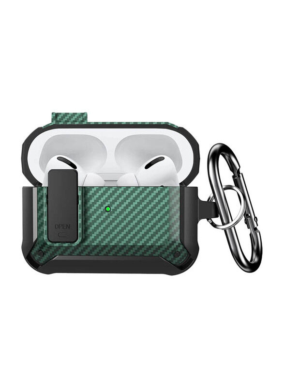 Generic Shockproof Rugged Shell Protective Case Cover with Lock Lid for Apple Airpods Pro 2 (2022)/Airpods Pro (2019), C Green
Generic Shockproof Rugged Shell Protective Case Cover with Lock Lid for Apple Airpods Pro 2 (2022)/Airpods Pro (2019), C Green