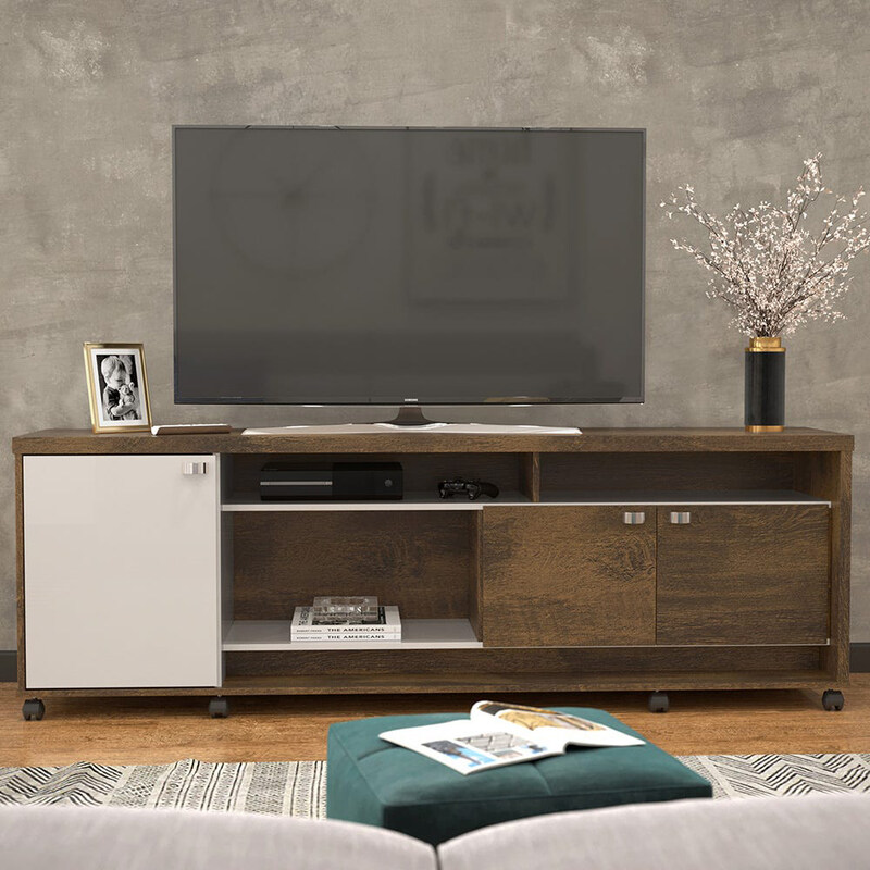 Danube Home Dallas TV Cabinet for up to 75 Inches TV Entertainment Modern Design Wall Unit, Dark Beige
Danube Home Dallas TV Cabinet for up to 75 Inches TV Entertainment Modern Design Wall Unit, Dark Beige