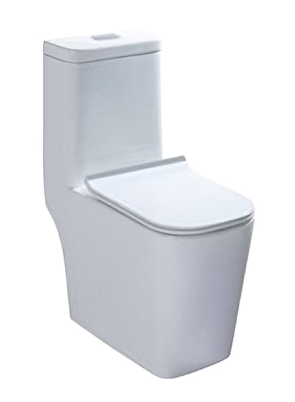 Danube Home Wc One Piece Pro Ceramic Water Closet S Trap Toilet Bowl Water Closet Wc Tank For Toilet Bathroom Washroom, White
Danube Home Wc One Piece Pro Ceramic Water Closet S Trap Toilet Bowl Water Closet Wc Tank For Toilet Bathroom Washroom, White