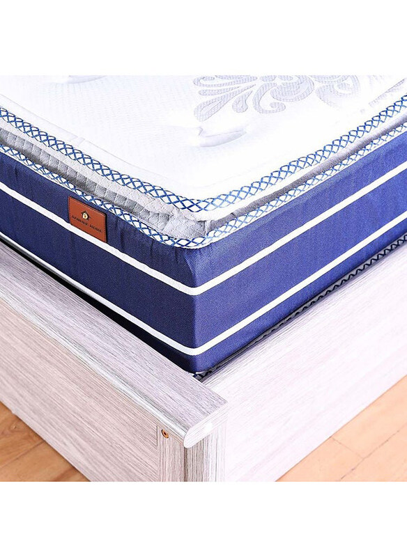 Danube Home Diamond Pocket Spring & Memory Foam Medium Soft Feel Mattress, Super King, 200 x 200 x 27cm, Multicolour
Danube Home Diamond Pocket Spring & Memory Foam Medium Soft Feel Mattress, Super King, 200 x 200 x 27cm, Multicolour