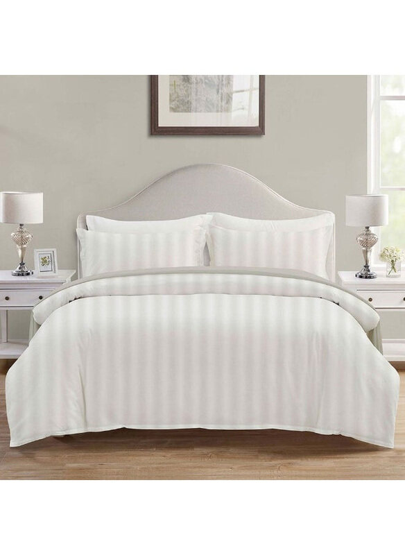 Danube Home 6-Piece Ariana Comforter Set, 1 Comforter + 2 Pillow Cases + 1 Flat Sheet + 2 Pillow Cases, King, White
Danube Home 6-Piece Ariana Comforter Set, 1 Comforter + 2 Pillow Cases + 1 Flat Sheet + 2 Pillow Cases, King, White